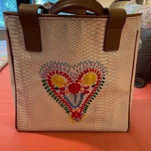 Consuela Bon Voyage embroidered classic Tote